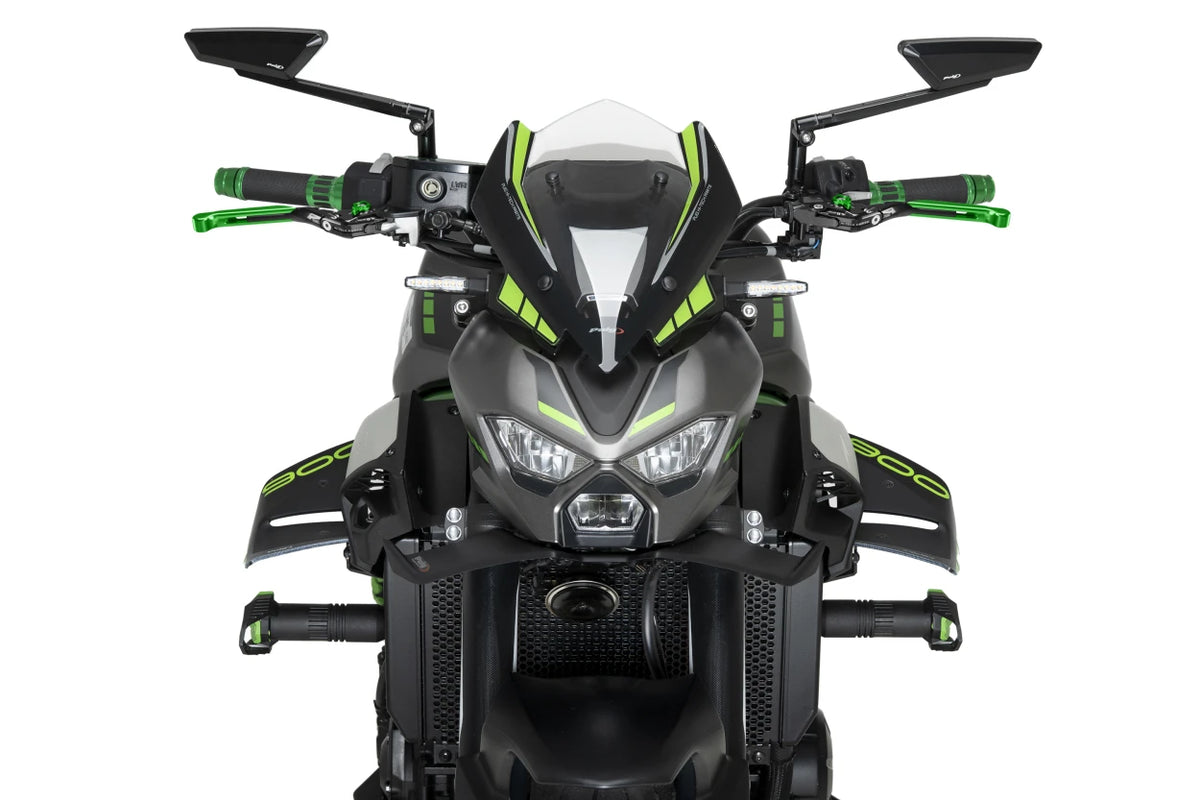PUIG D12 Spoiler | mit ABE | graphics | passend für Kawasaki Z900 / SE - Modelle (2025-2026)