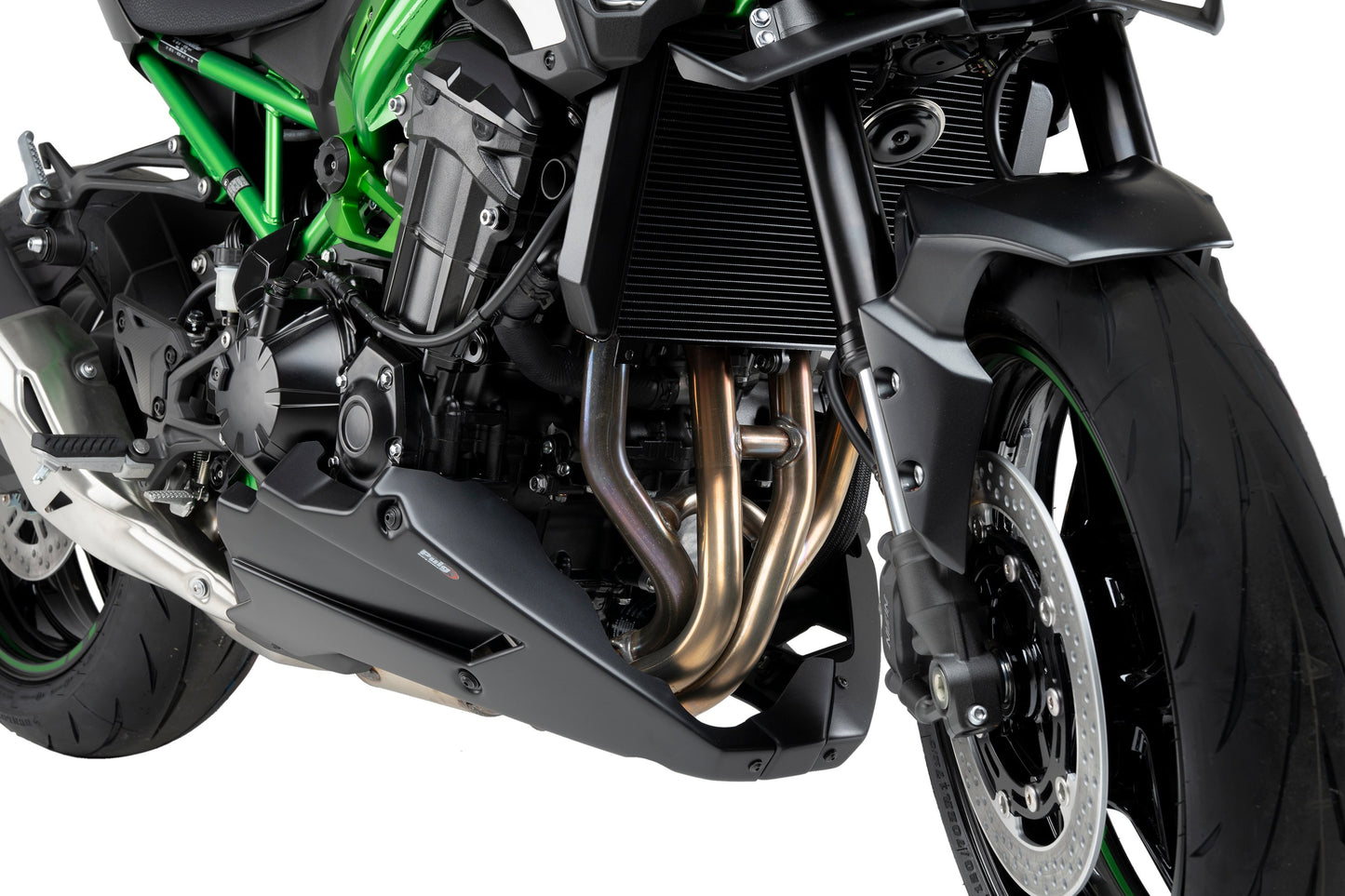 PUIG Bugspoiler | mit ABE | matt-schwarz | passend für Kawasaki Z900 / SE - Modelle (2025)