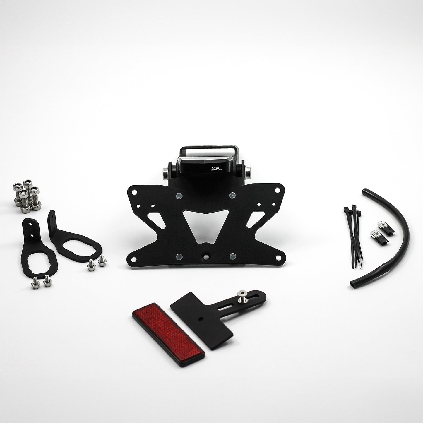 MG Biketec Kurzes Heck - Kennzeichenträger - Kennzeichenhalter | diverse Länder | passend für Kawasaki Z1100 / SE - Modelle (2026)