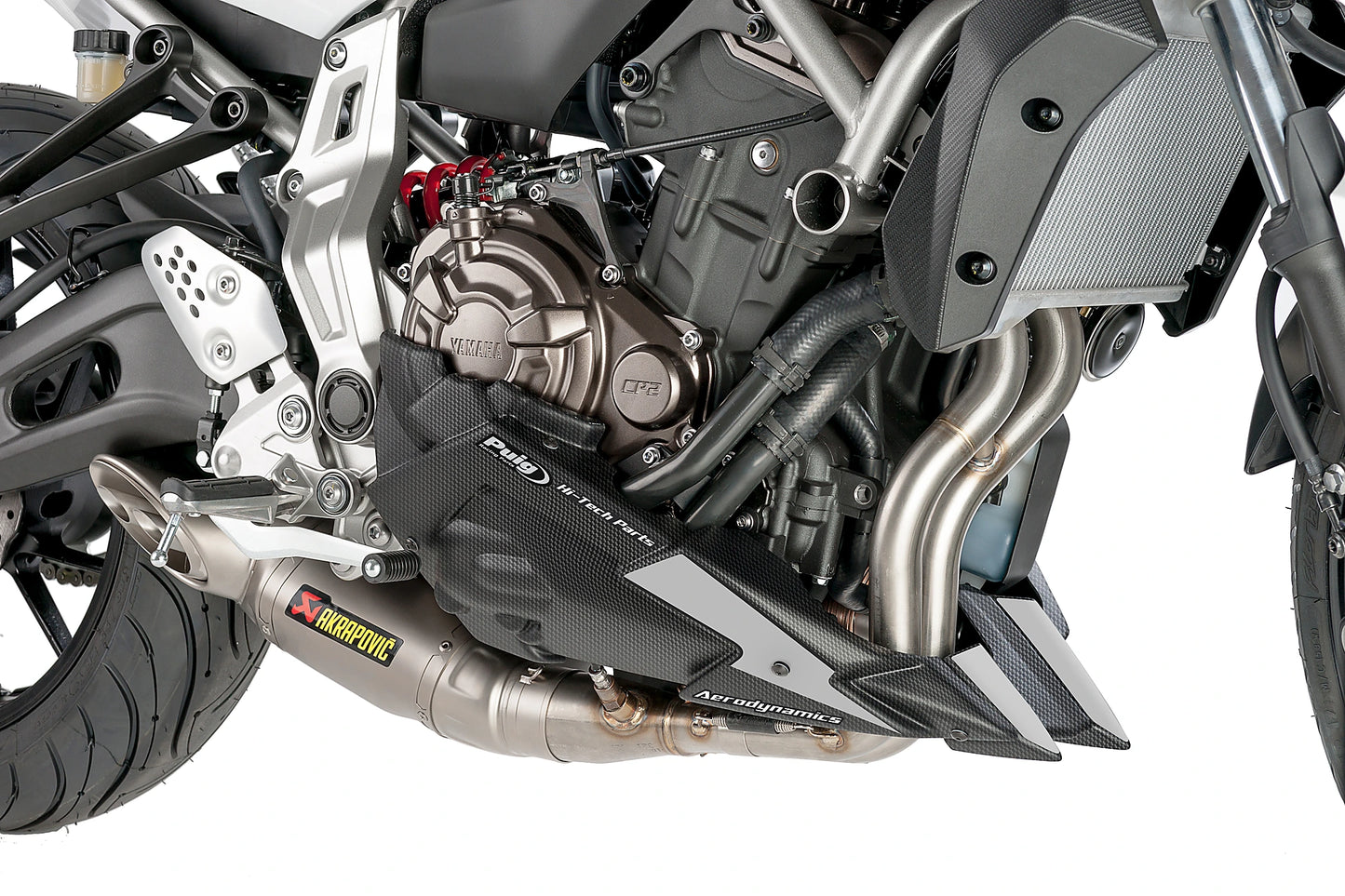 PUIG Bugspoiler | mit ABE | carbon-look | passend für Yamaha Tracer 700 - Modelle (2018-2019)
