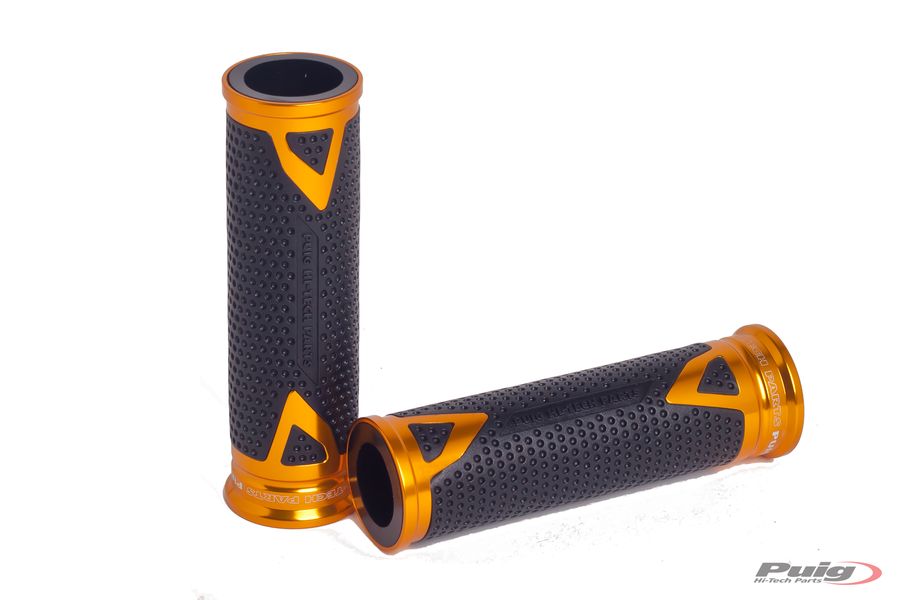 PUIG Griffe Radikal | 123mm | PAAR | gold | passend für Kawasaki Z900 / SE - Modelle (2025-2026)