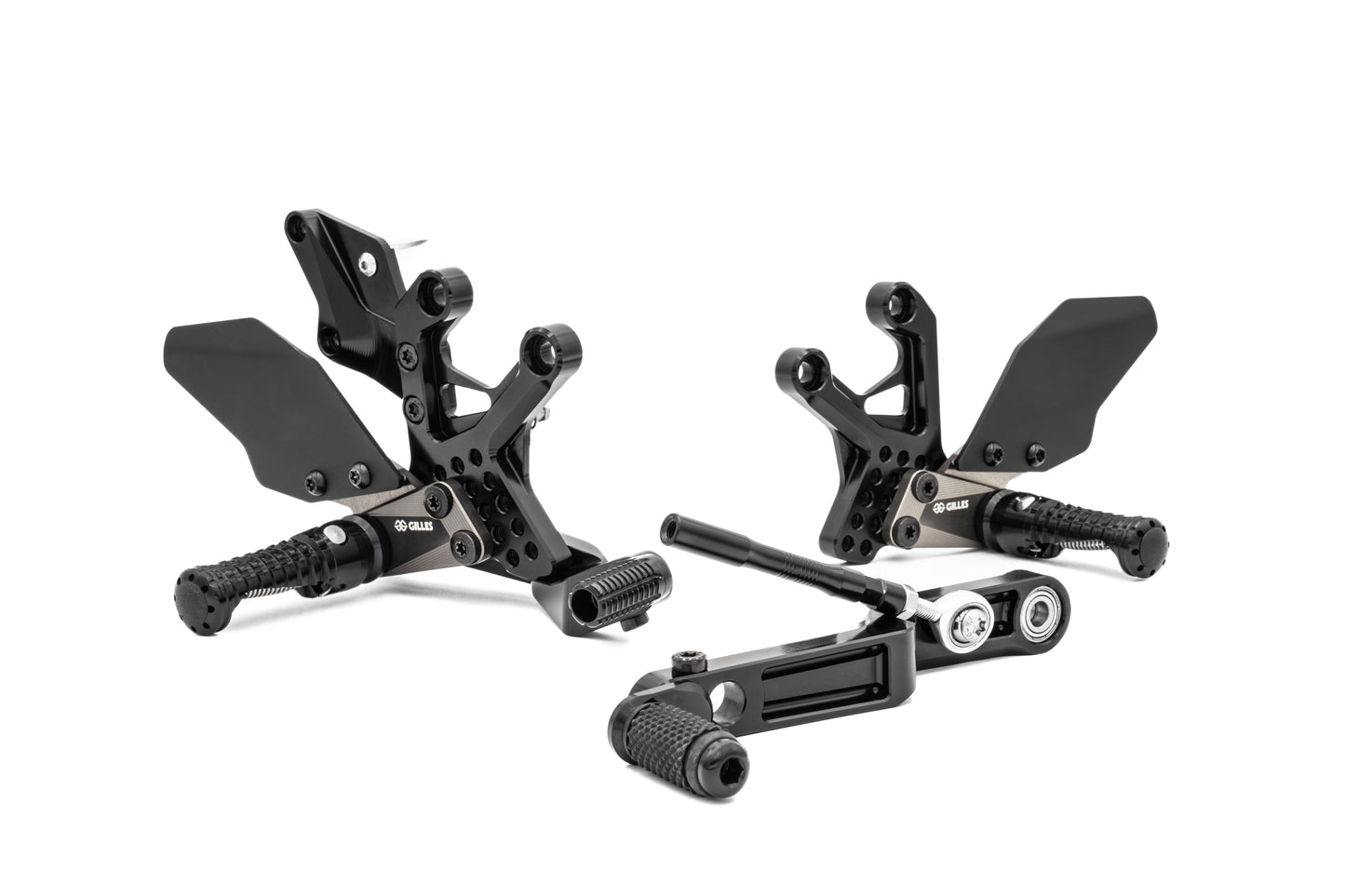 Gilles Fußrastenanlage AS31GT3 | verstellbar | ABE | passend für Suzuki GSX-8R & GSX-8S (2023-) - Modelle