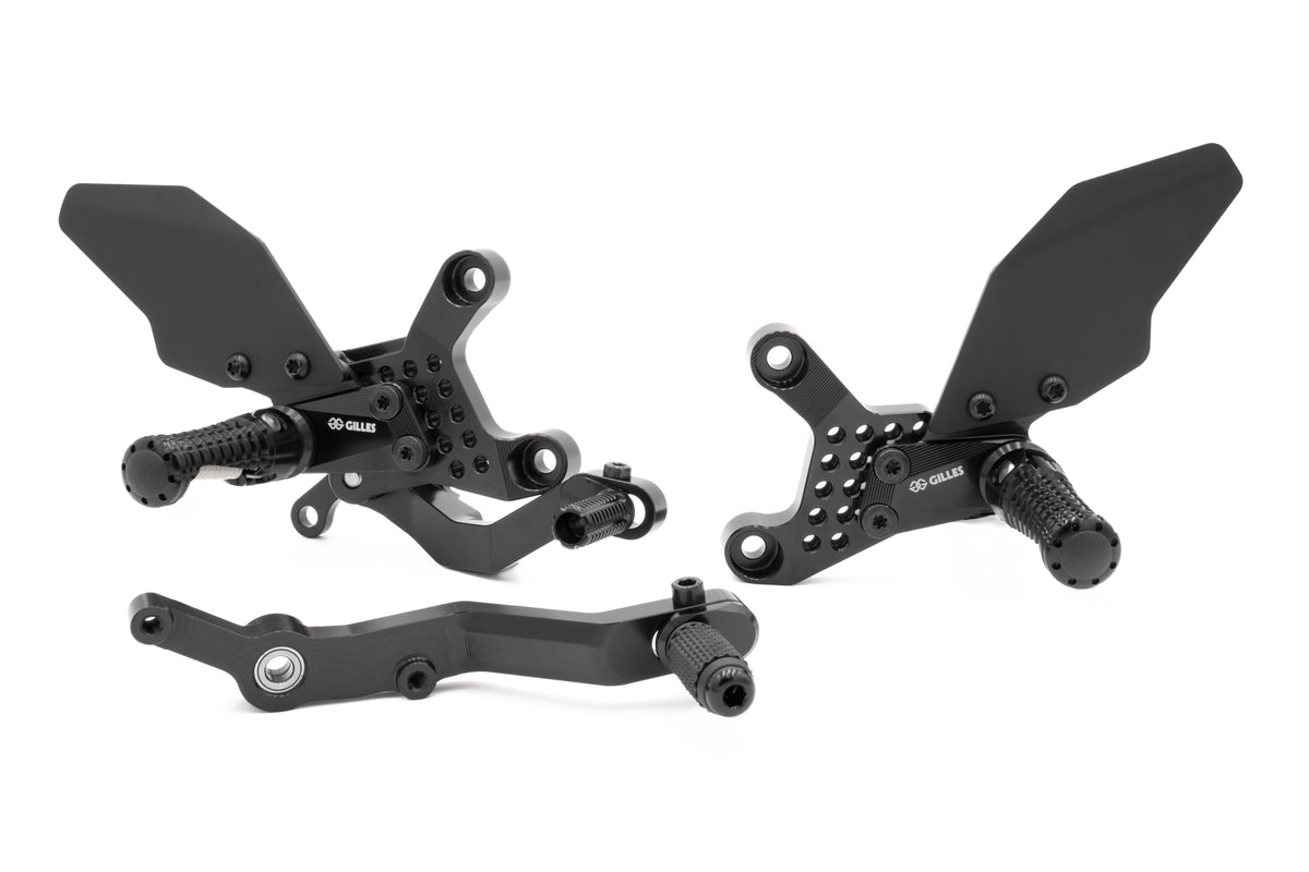 Gilles Fußrastenanlage AS31GT3 | verstellbar | TÜV-Teilegutachten | passend für Yamaha YZF-R9 (2025-)