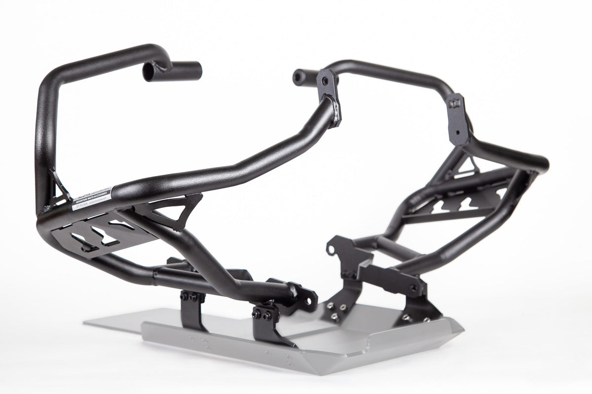 Outback Motortek | Sturzbügel | Weiss | passend für BMW R 1250 GS & ADV - Modelle (2019-2023)