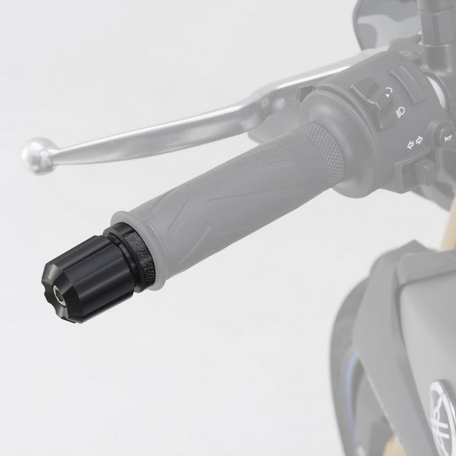 Daytona - Lenkerenden / Lenkergewichte "GROOVE" | schwarz eloxiert | 7/8"+1" Lenker mit Ø 14-19 mm | Paar | Lenkerenden | Lenkergewichte