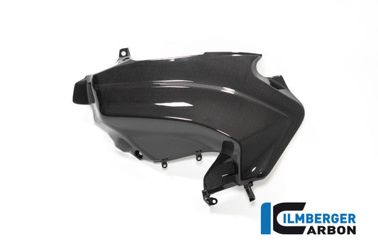 Ilmberger Carbon Abdeckung unterm Rahmen | links | glanz | passend für Ducati Panigale V2 - Modelle (2020-2024)