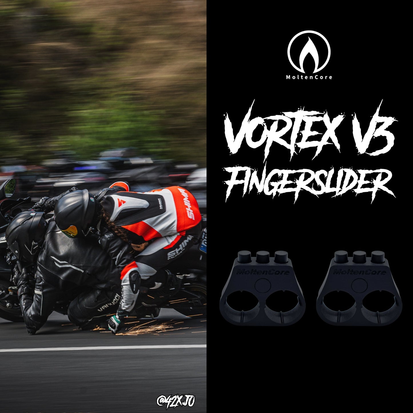 MoltenCore | VortexV3 Ultra | Fingerslider