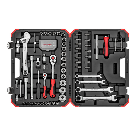 GEDORE red R46003097 Steckschlüssel-Satz 1/4"+1/2" 97-teilig