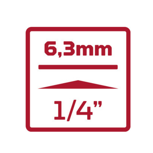 GEDORE red R47110014 Bithalter 1/4 6-kant x 1/4 6-kant magnetisch 75 mm