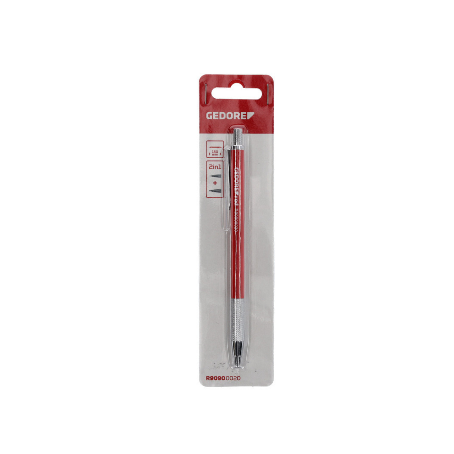 GEDORE red R90900020 Hartmetal-Reißnadel mit Clip 150mm