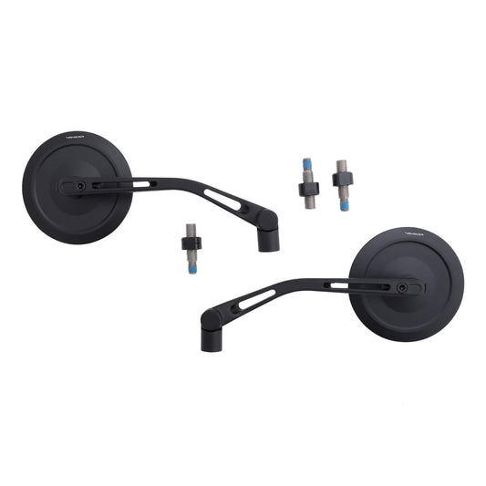 HIGHSIDER Montana Slim | Lenkerspiegel | schwarz | E-geprüft | PAAR