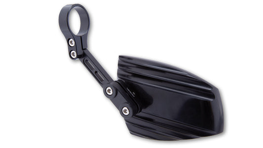 HIGHSIDER Wave | Lenkerendenspiegel | schwarz | E-geprüft PAAR