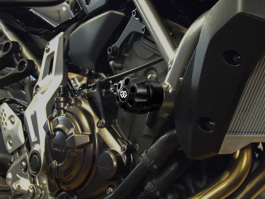 Gilles | IP Sturzpad-Kit | Schwarz | passend für Yamaha YZF-R7 (2021-2024)