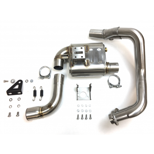 IXIL RB Full Exhaust System | Edelstahl / Schwarz | CY9257RB | ECE | passend für Yamaha Tracer 700 (RM30) - Modelle (2020-2024)
