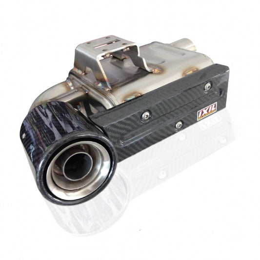 IXIL SX1 Auspuff Komplettanlage inkl. Krümmer | Edelstahl / Carbon | SY9780C | KAT & ECE | passend für Yamaha MT-09 / Tracker / Street Rally / Tracer (RN29) & (RN43) - Modelle