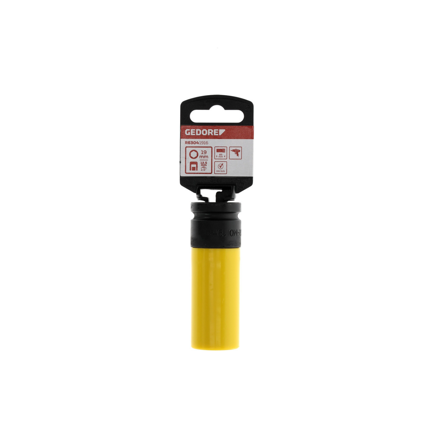 GEDORE red R63041916 Kraftschraubereinsatz 1/2" 19 mm mit Schonhülse