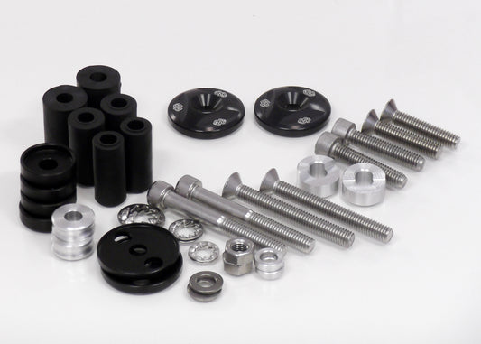 Gilles Lenkergewichte - Kit | SILBER | STRAIGHT | 12mm bis 22mm Innendurchmesser | passend für Div. - Modelle