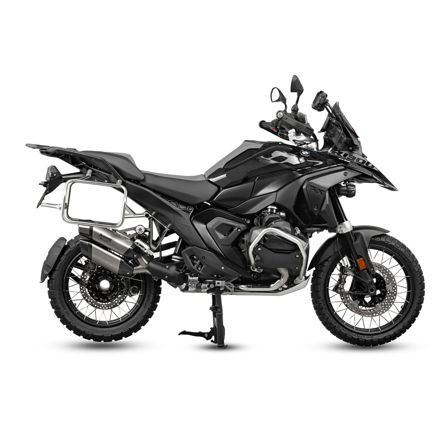 LoneRider | MotoRacks - Motorrad-Kofferträger | Silber | passend für BMW R 1300 GS