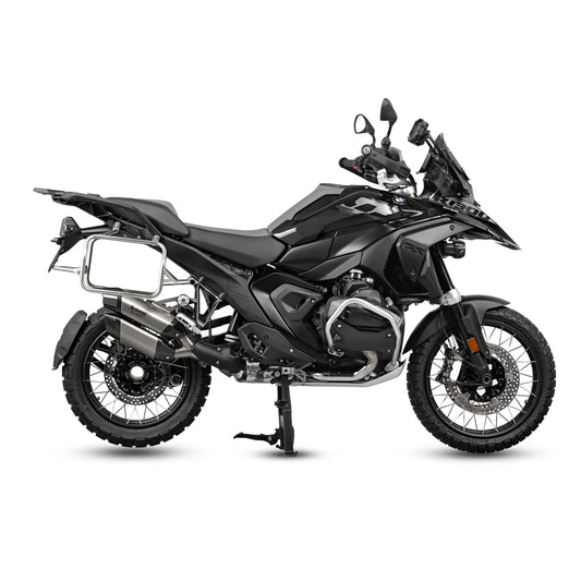 LoneRider | MotoRacks - Motorrad-Kofferträger | Silber | passend für BMW R 1300 GS