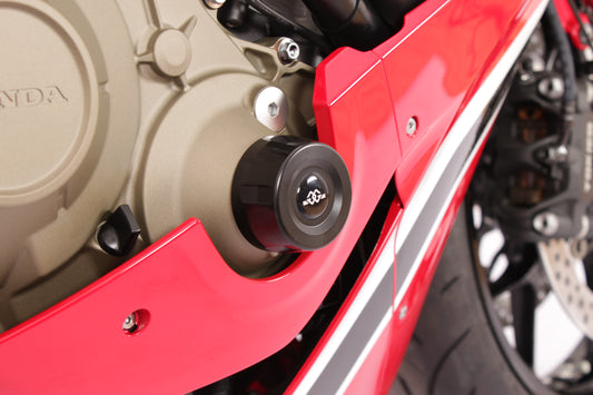 Gilles Motorschutzprotektor | BLACK | Rechts | passend für Honda CBR 1000 RR (SC77) - Modelle (2017-2019)