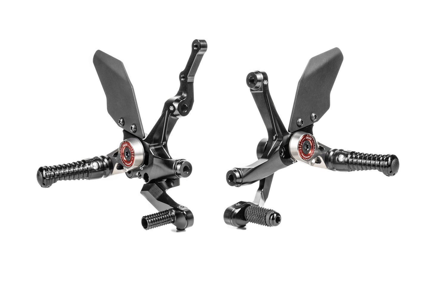 Gilles Fußrastenanlage MUE2 | ABE | passend für Ducati Streetfighter V2 - Modelle