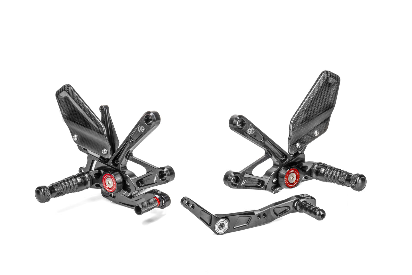 Gilles Fußrastenanlage MUE2 | passend für Yamaha YZF-R1 & YZF-R1M - Modelle