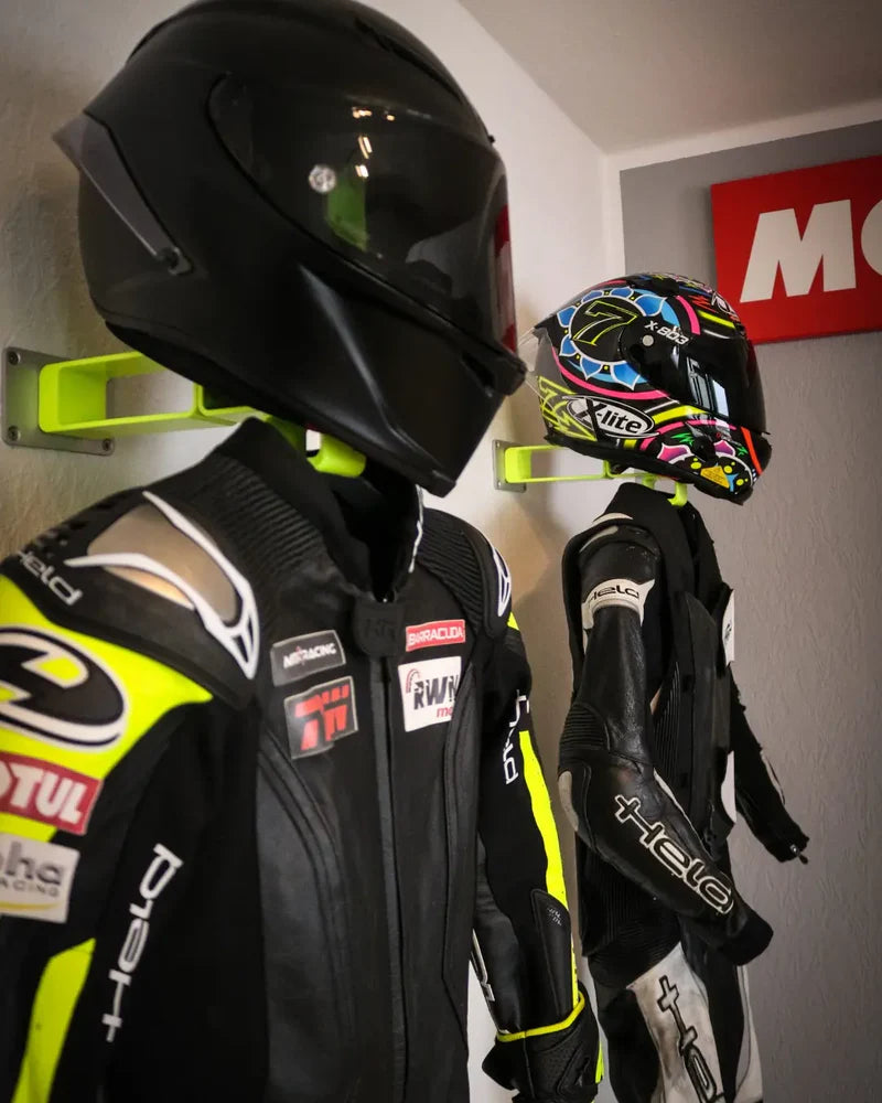 Suitbase PRO V4 | Motorrad-Gaderobe | Neon Gelb