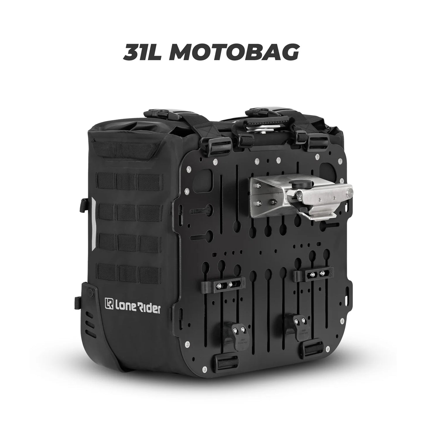 LoneRider | MotoBags - Halbstarre Motorradkoffer | 31 L & 38 L