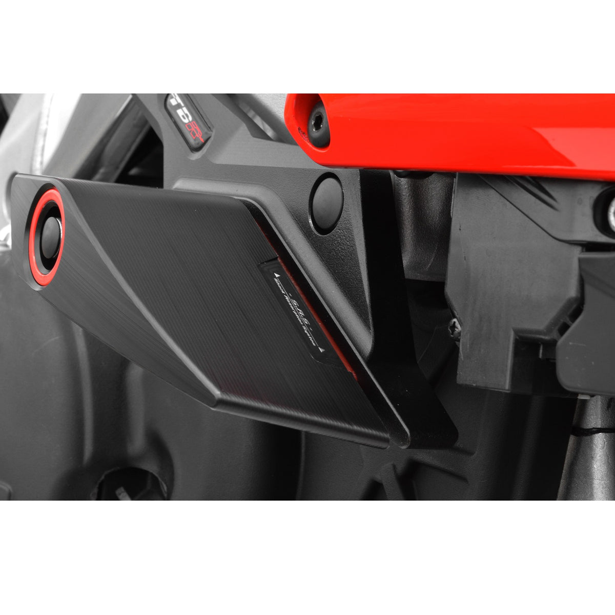 Top Block Racing Sturzpads | PAAR | passend für Aprilia Tuono V4 1100 / Factory - Modelle (2021-2025)