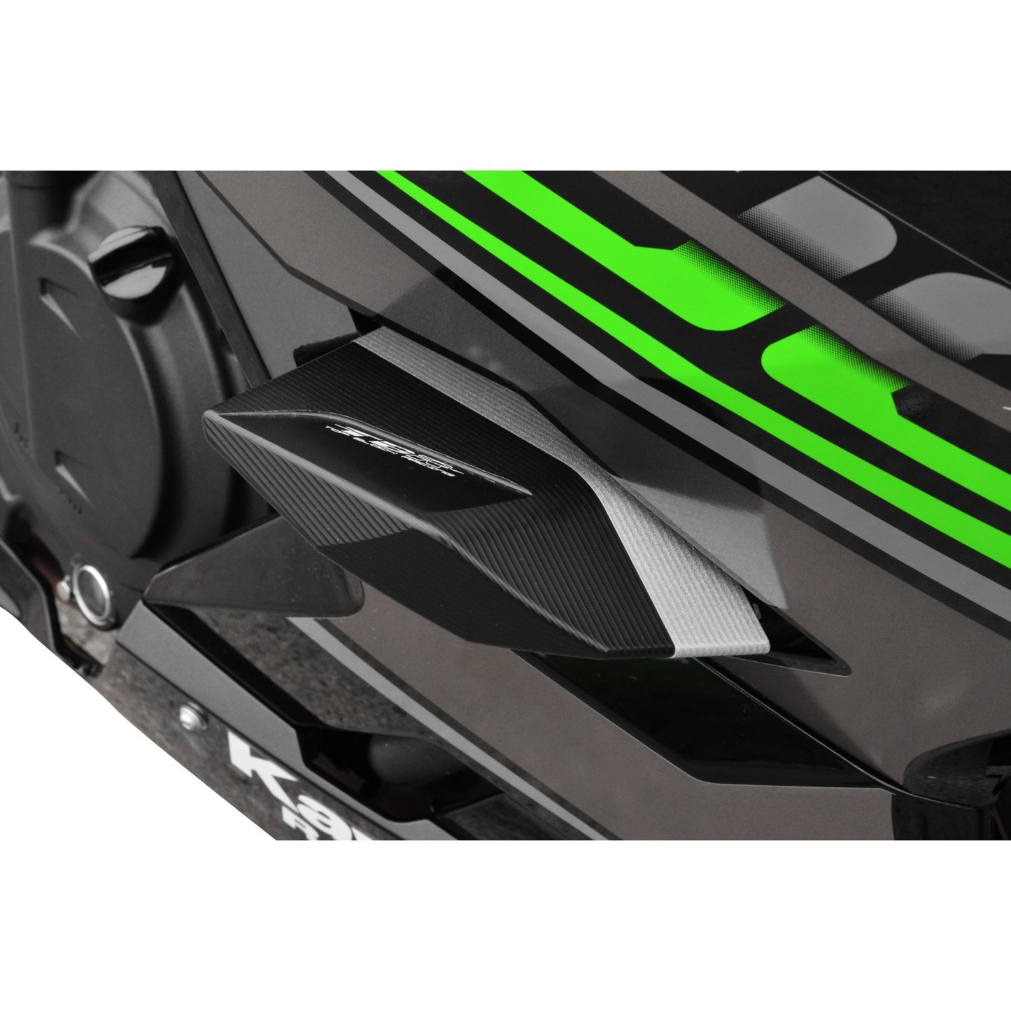 Top Block Racing Sturzpads | PAAR | passend für Kawasaki Ninja 400 - Modelle (2018-2023)