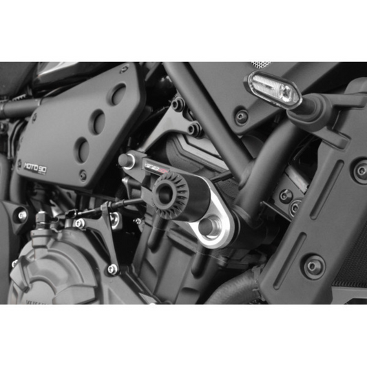 Top Block Racing Sturzpads | PAAR | passend für Yamaha XSR 700 - Modelle (2018-2024)