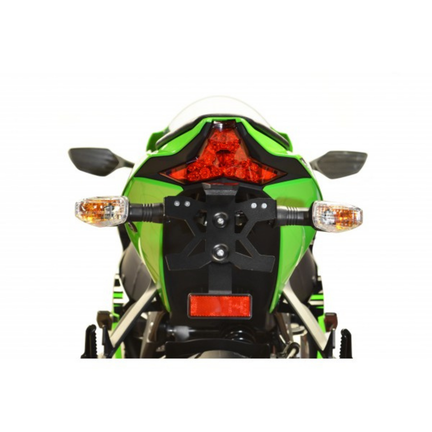 Top Block Racing Kennzeichenhalter | E-Nummer | passend für Kawasaki ZX-10R Ninja - Modelle (2016-2024)