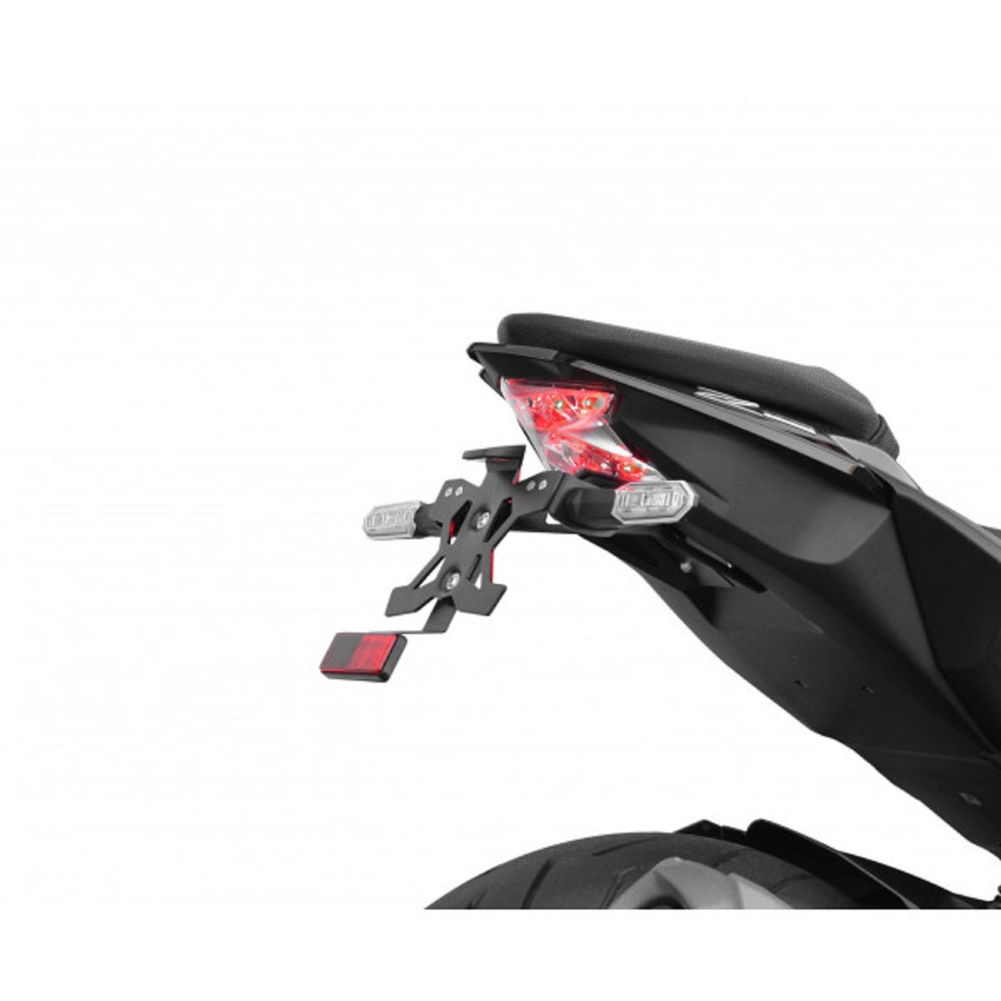 Top Block Racing Kennzeichenhalter | E-Nummer | passend für Kawasaki Z H2 / SE - Modelle (2020-2024)