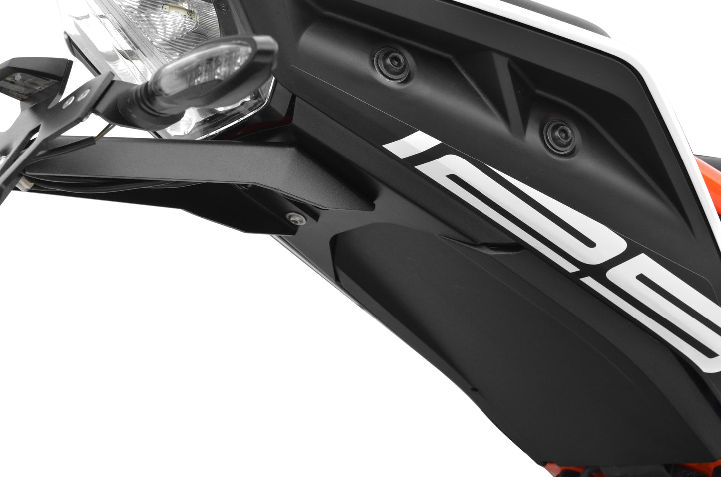 Top Block Racing Kennzeichenhalter | E-Nummer | passend für KTM Duke 125 & 390 - Modelle (2024)