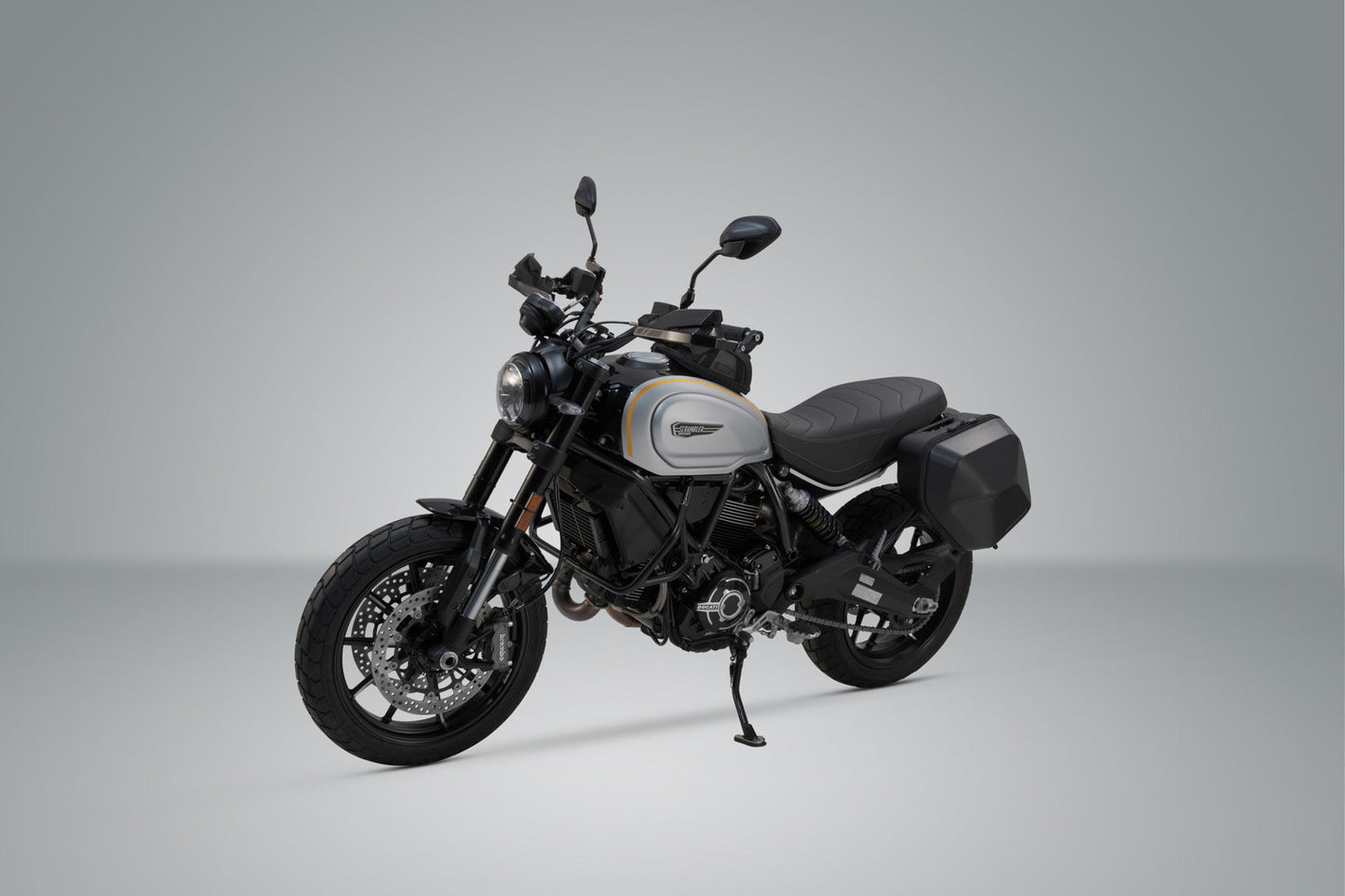 SW-Motech URBAN ABS Seitenkoffer-System | 1x16,5l. Ducati Scrambler Modelle.