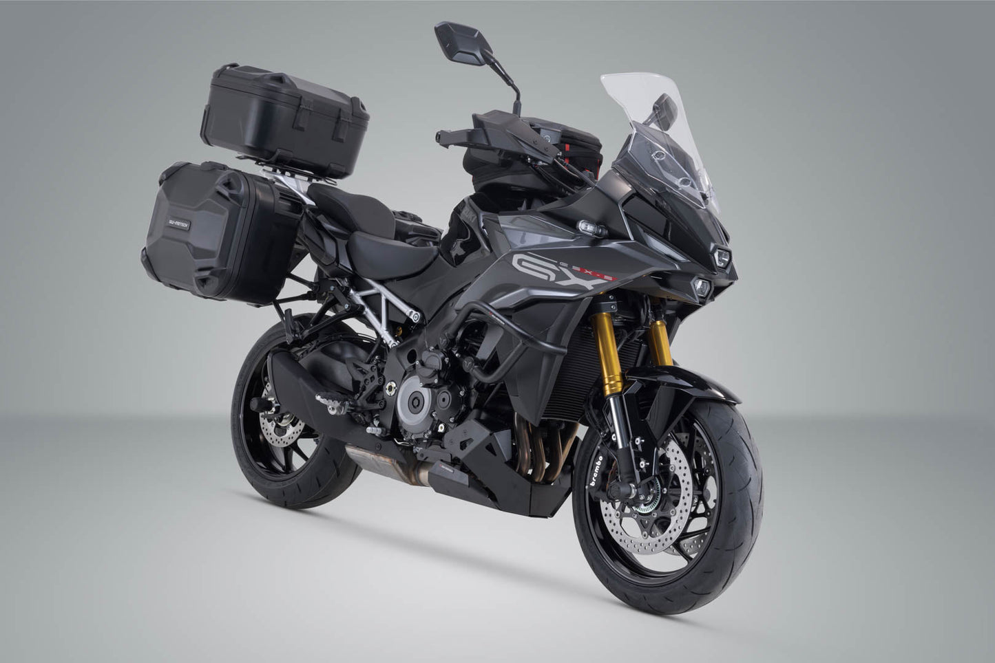 SW-Motech Adventure Set DUSC mit Topcase L | Schwarz. Suzuki GSX-S1000GX (23-).