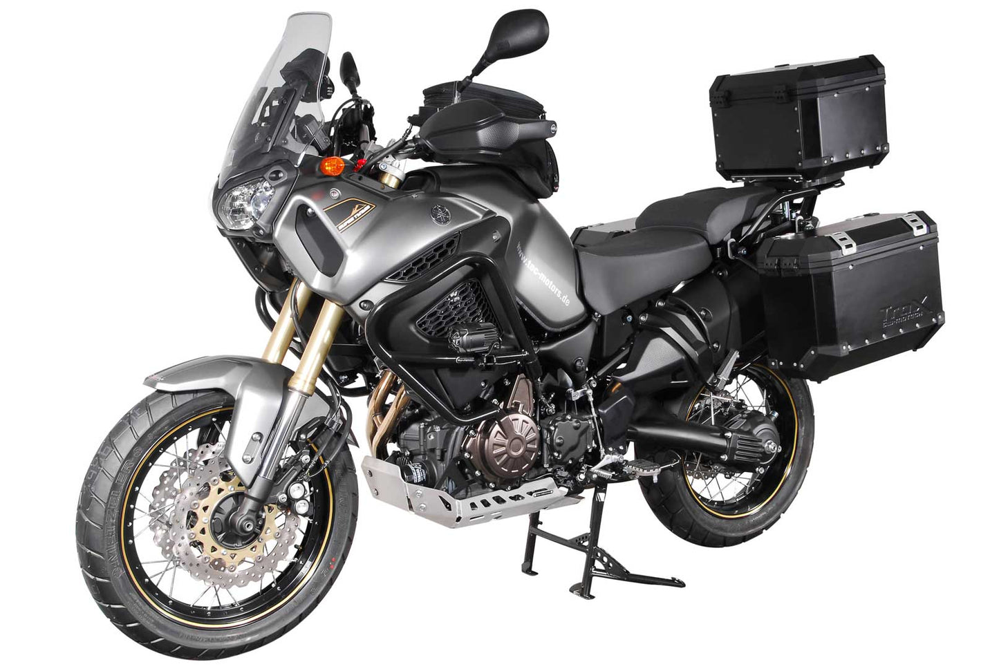 SW-Motech Adventure Set TRAX ADV | Silbern. Yamaha XT1200Z Super Ténéré (10-).