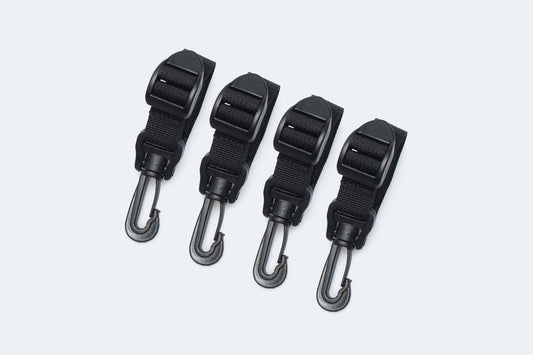 SW-Motech Legend Gear Gurt-Set | 4 Schlaufgurte / 2 Befestigungsgurte.