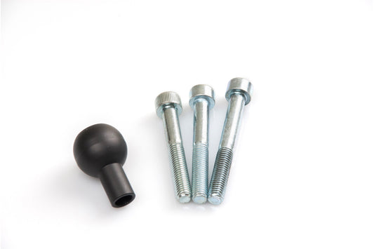 SW-Motech Navi-Halter für M8-Gewinde | 1" Kugel mit M8-Schraube/Klemmarm/Navi-Aufnahme.