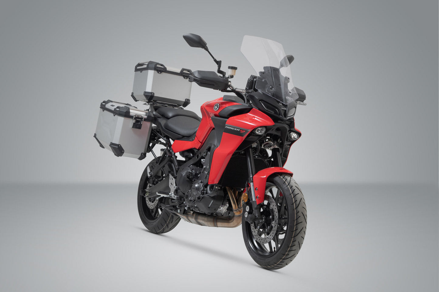 SW-Motech Adventure Set TRAX ADV | Silbern. Yamaha Tracer 9 / GT (20-) / GT+ (22-).