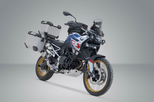 SW-Motech Adventure Set TRAX ADV | Silbern. BMW F 900 GS (23-).