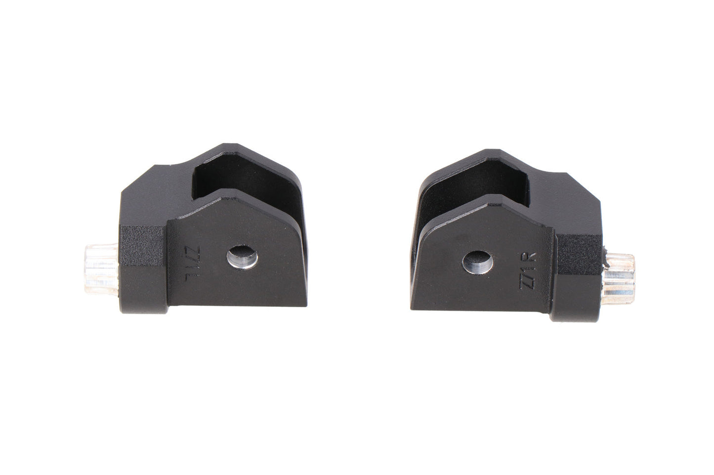 SW-Motech Anbaumaterial für EVO Fußraste | Silbern. BMW R 1200 GS, R 1250 GS, R 1300 GS.