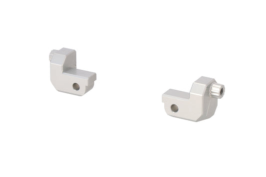 SW-Motech Anbaumaterial für EVO Fußraste | Silbern. Triumph Tiger 1200 Modelle (22-).