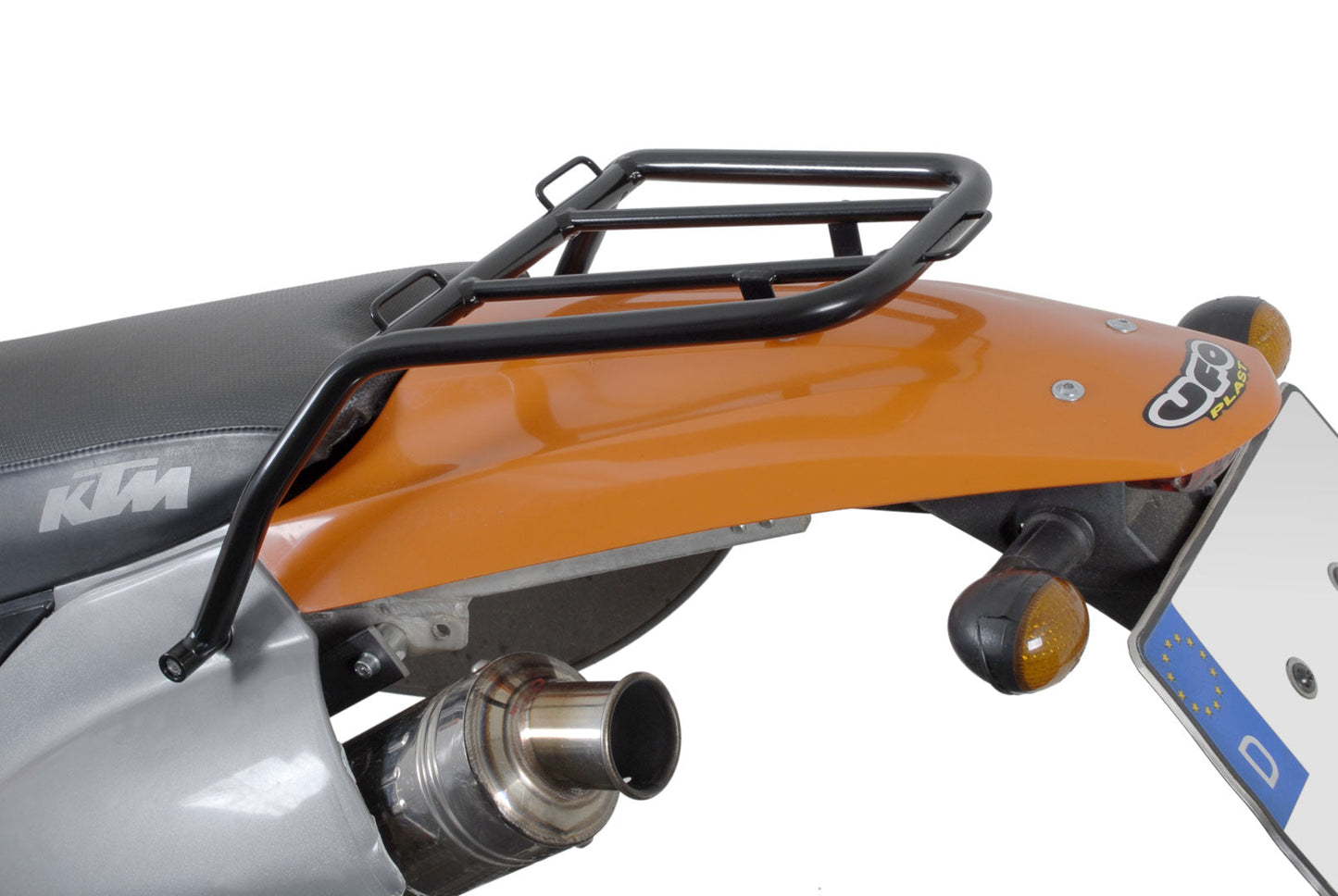 SW-Motech Stahlrohr-Gepäckträger | Schwarz. KTM Modelle (96-07).
