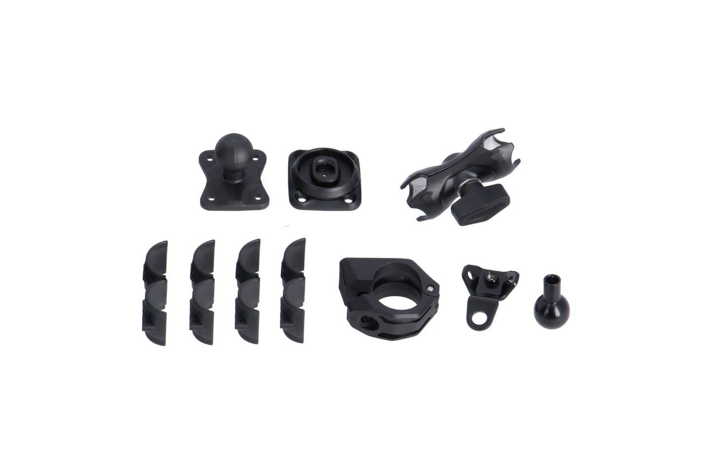 SW-Motech 1" Kugel-Kit | Inkl. M6/M8-Schraube, Klemme für Lenker Ø 22-28mm.