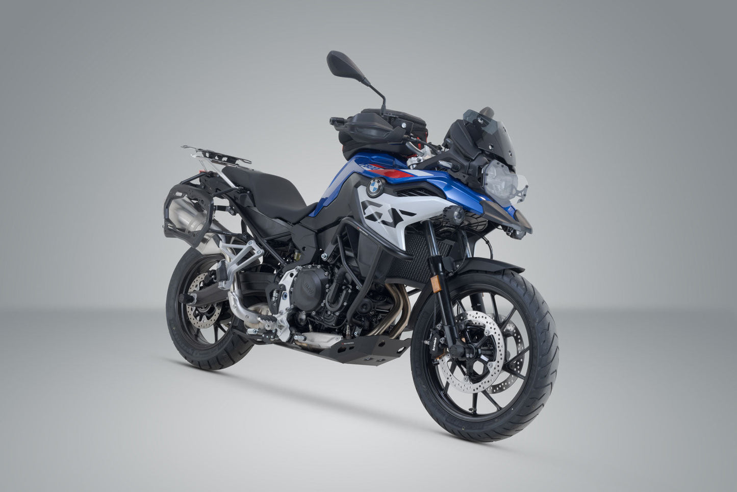 SW-Motech Adventure Set DUSC mit Topcase XL | Schwarz. BMW F 750/800/850 GS. Für Edelstahlträ.