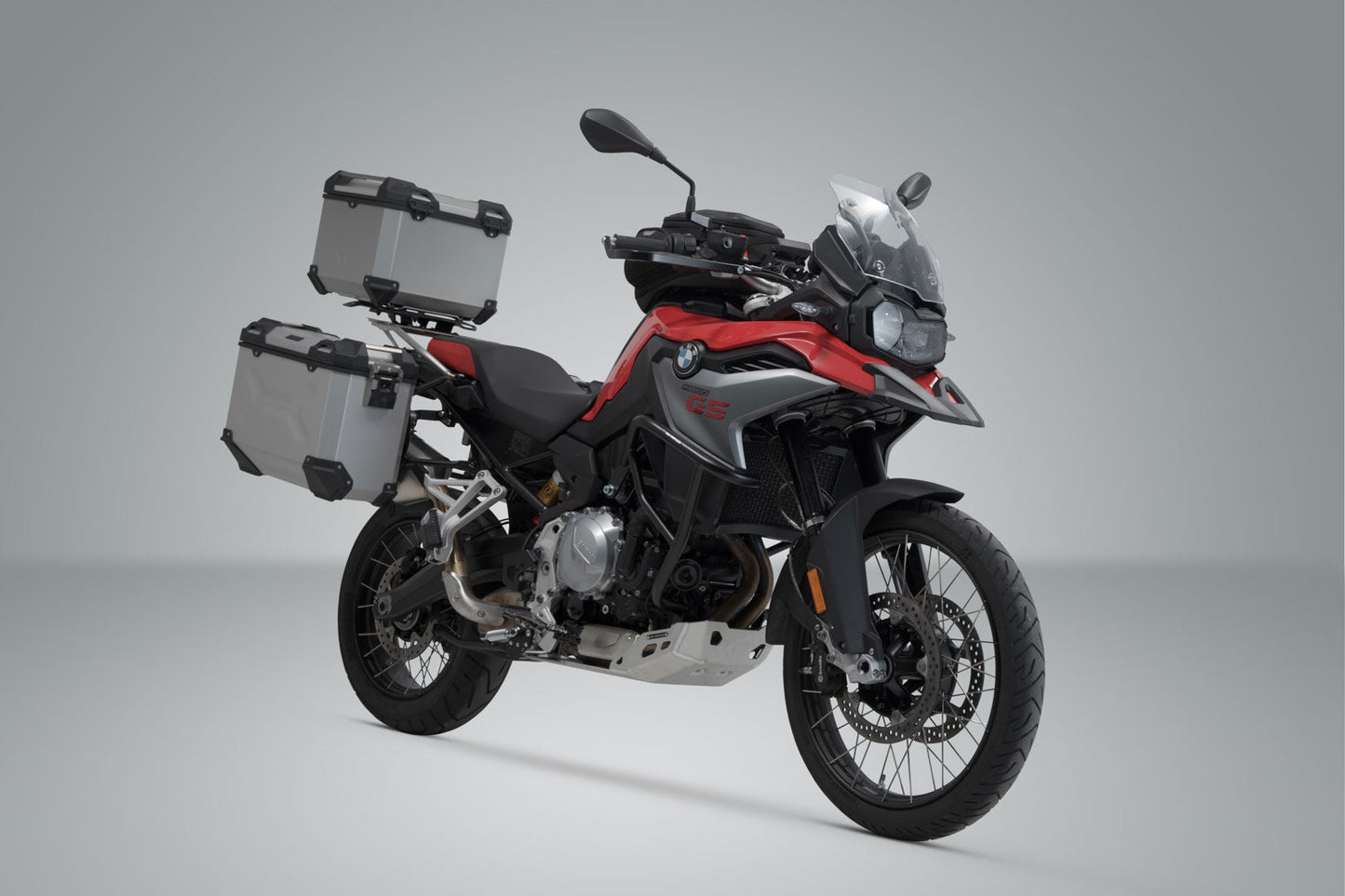 SW-Motech Adventure Set TRAX ADV | Silbern. BMW F 750/800/850 GS. Für Edelstahlträg.