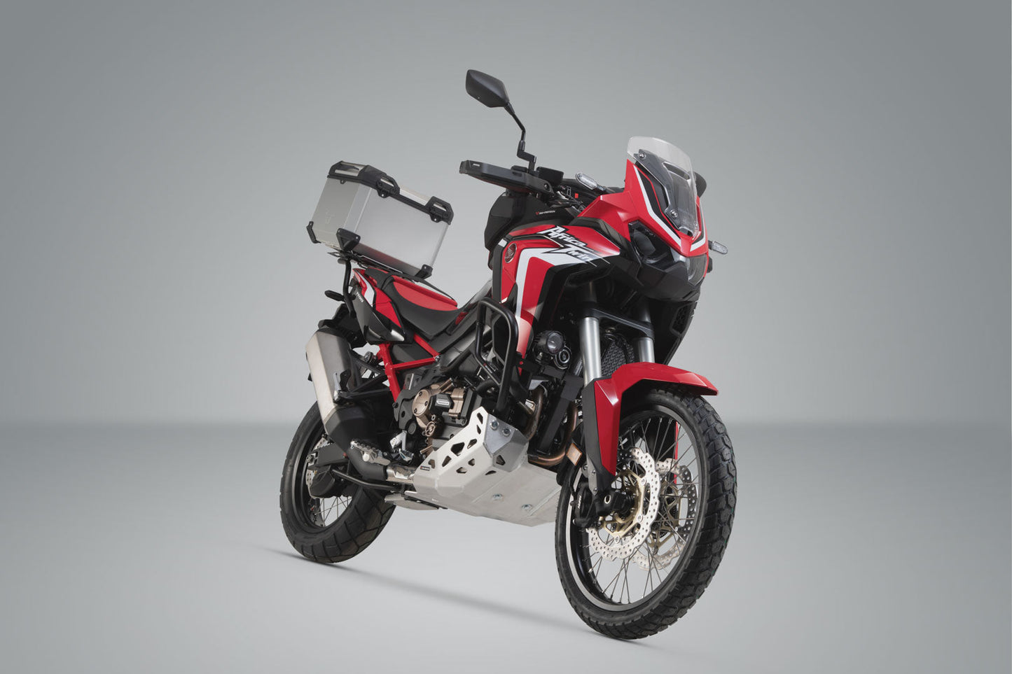 SW-Motech TRAX ADV Topcase-System | Silbern. Honda CRF1100L Africa Twin (19-21).