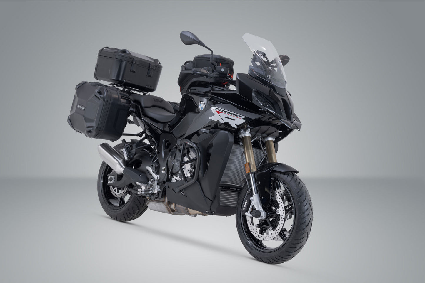 SW-Motech Adventure Set DUSC mit Topcase L | Schwarz. BMW S 1000 XR (19-).