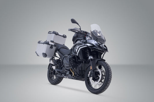 SW-Motech Adventure Set TRAX ADV | Silbern. BMW R 1300 GS (23-).